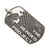 Chrome Hearts Heroes Project Dog Tag Pendant