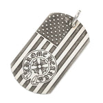 Chrome Hearts Heroes Project Dog Tag Pendant