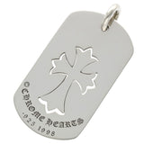 Chrome Hearts Tiny Cross Dog Tag Pendant