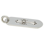 Chrome Hearts Tiny Cross Dog Tag Pendant
