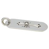 Chrome Hearts Tiny Cross Dog Tag Pendant