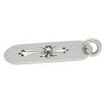 Chrome Hearts Tiny Cross Dog Tag Pendant