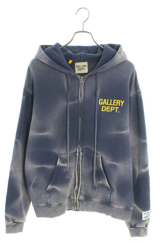Gallery Dept Distressed Zip Hoodie